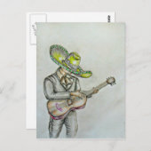 Mariachi Briefkaart (Voorkant / Achterkant)