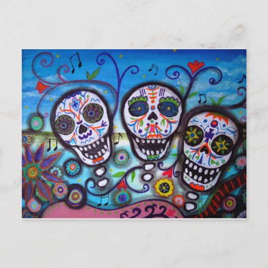 Mariachi Briefkaart (Voorkant)