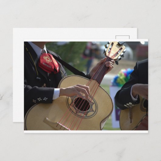 mariachi briefkaart (Voorkant / Achterkant)