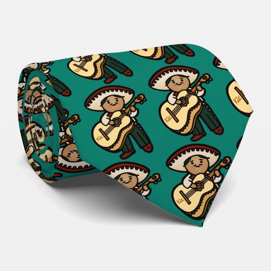 mariachi business man. stropdas (Opgerold)