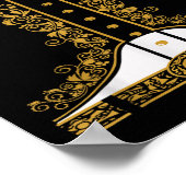 Mariachi Charro Mexican Costume for Cinco de Mayo Poster (Hoek)