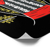 Mariachi Charro Mexican Costume for Cinco de Mayo Poster (Hoek)