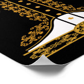 Mariachi Charro Mexican Costume for Cinco de Mayo Poster (Hoek)