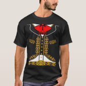 Mariachi Charro Mexican Costume for Cinco de Mayo T-shirt (Voorkant)