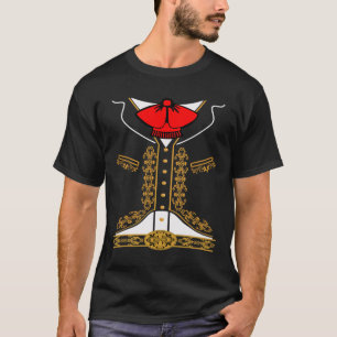Mariachi Charro Mexican Costume for Cinco de Mayo T-shirt