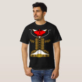 Mariachi Charro Mexican Costume for Cinco de Mayo T-shirt (Voorkant volledig)