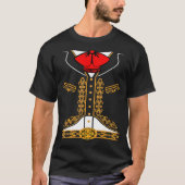 Mariachi Charro Mexican Costume for Cinco de Mayo T-shirt (Voorkant)