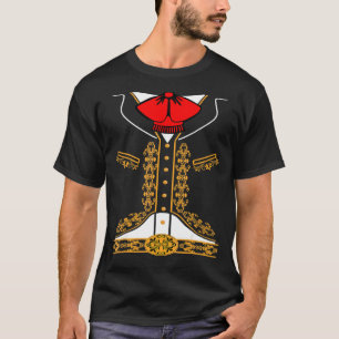 Mariachi Charro Mexican Costume for Cinco de Mayo T-shirt