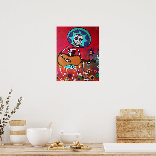 MARIACHI DAG VAN HET DODE POSTER (Keuken)