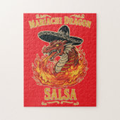 Mariachi Dragon Salsa Legpuzzel (Verticaal)