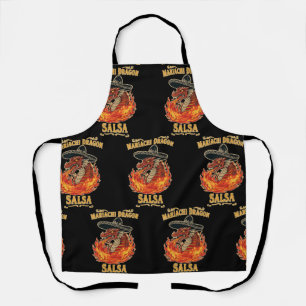 Mariachi Dragon Salsa Schort