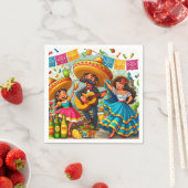 Mariachi Feest Servet (Insitu)