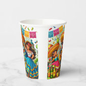 Mariachi Fiesta  Papieren Bekers (Links)