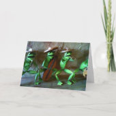 MARIACHI FROG GROUP VERJAARDAG KAART (Voorkant)