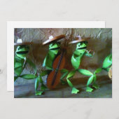 MARIACHI GONE WILD INVITATION KAART (Voorkant / Achterkant)