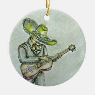 mariachi keramisch ornament
