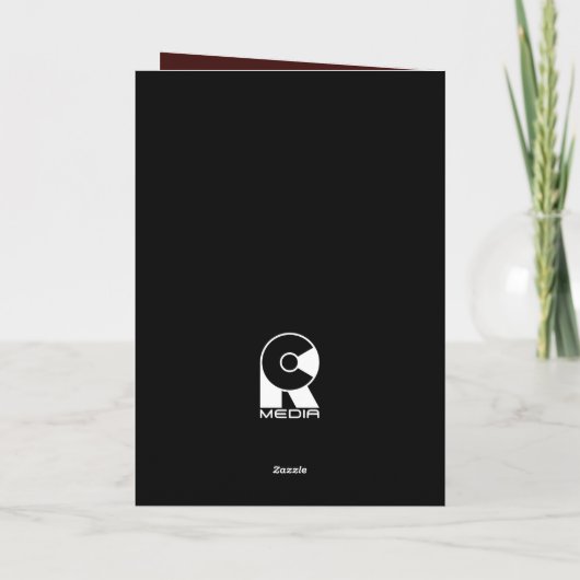 Mariachi Kitten Bedankkaart (Achterkant)