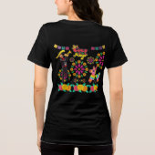 Mariachi magic nights black Tri-Blend shirt (Achterkant)