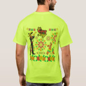 Mariachi magic nights pale green t-shirt (Achterkant)