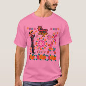 Mariachi magische nachten roze t-shirt (Voorkant)