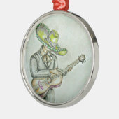 mariachi metalen ornament (Links)