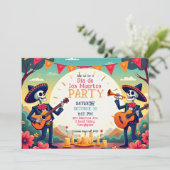 💀 Mariachi Mischief Kaart (Staand voorkant)