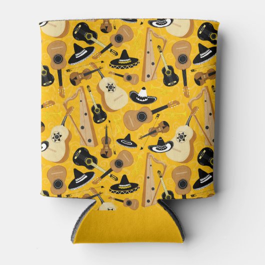 Mariachi Music Colorful Blikjeskoeler