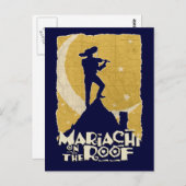 Mariachi op de weg briefkaart (Voorkant / Achterkant)