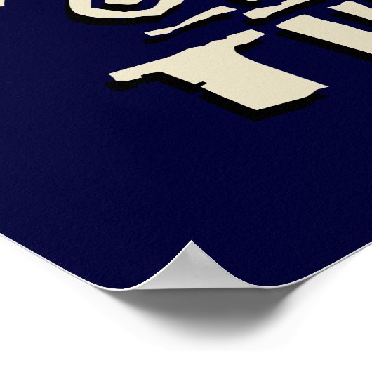 Mariachi op de weg poster (Hoek)