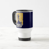 Mariachi op de weg reisbeker (Voorkant links)