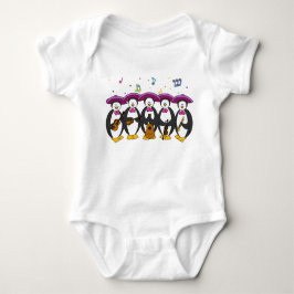Mariachi Penguins Baby Outfit Romper