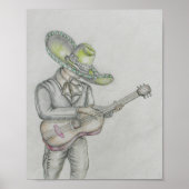 mariachi singer poster (Voorkant)