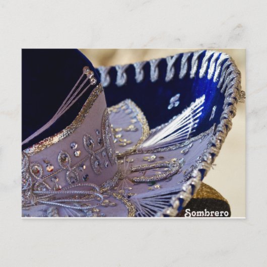 Mariachi Sombrero Briefkaart (Voorkant)