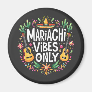 Mariachi Vibe Alleen Mexico Saxofoon Muziek Liefhe Magneet