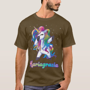 MARIAGRAZIA Unicorn Gifts for Girls Birthday Gifts T-shirt