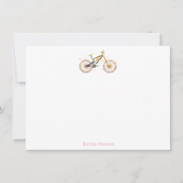 Mariah Bike gepersonaliseerde notitie Kaart