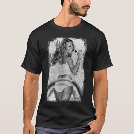 Mariah Carey funny T-shirt (Voorkant)