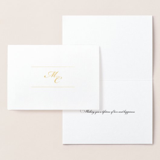 Mariah & Chris cadeau/wenskaart Folie Kaarten (Display)