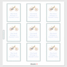 Mariah Mountain Bike Bookplate Sticker