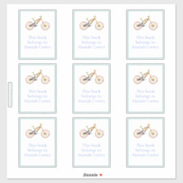 Mariah Mountain Bike Bookplate Sticker