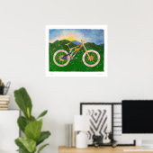Mariah Mountainbike Print (Thuiskantoor)