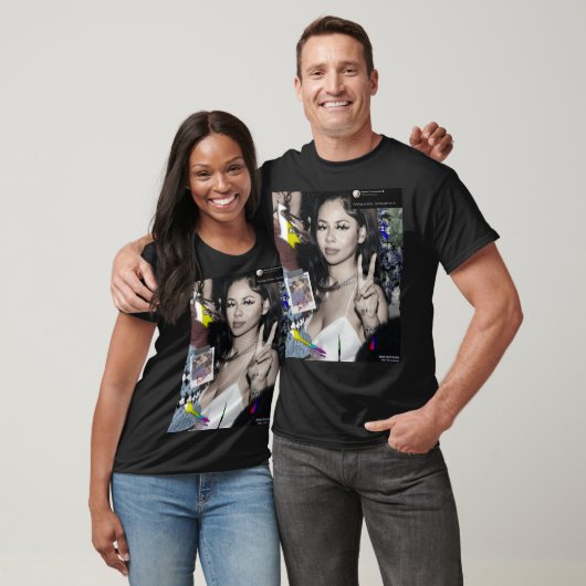 Mariah the Scientist Collage Poster girl T-shirt (Unisex)