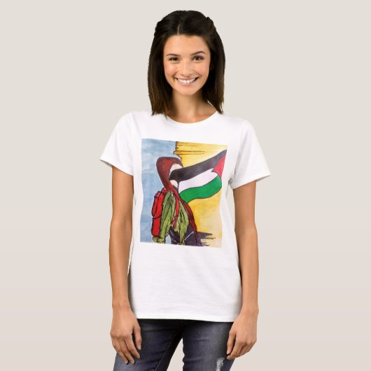 Mariam Afifi Palestine T-shirt (Voorkant volledig)