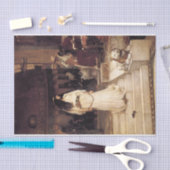 Mariamne die het arrest-Herod verlaat Tissuepapier (Craft)