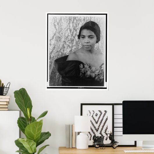 Marian Anderson Poster (Thuiskantoor)