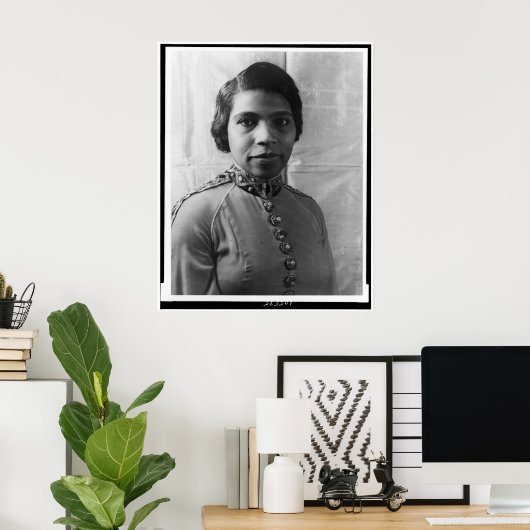Marian Anderson Poster (Thuiskantoor)