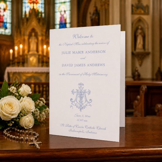 Marian Blue Cross Katholiek Huwelijksprogramma
