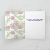 Marian Cherry Blijf sterk en moedig Kaart (Binnen)