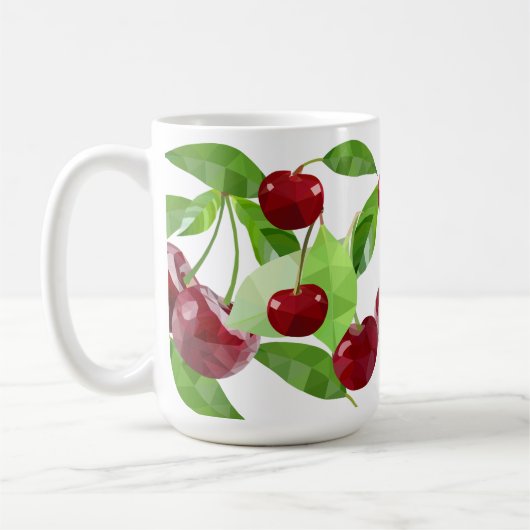 Marian Cherry Geometrisch Koffiemok (Links)