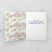 Marian Cherry Verjaardag Kaart (Binnen)